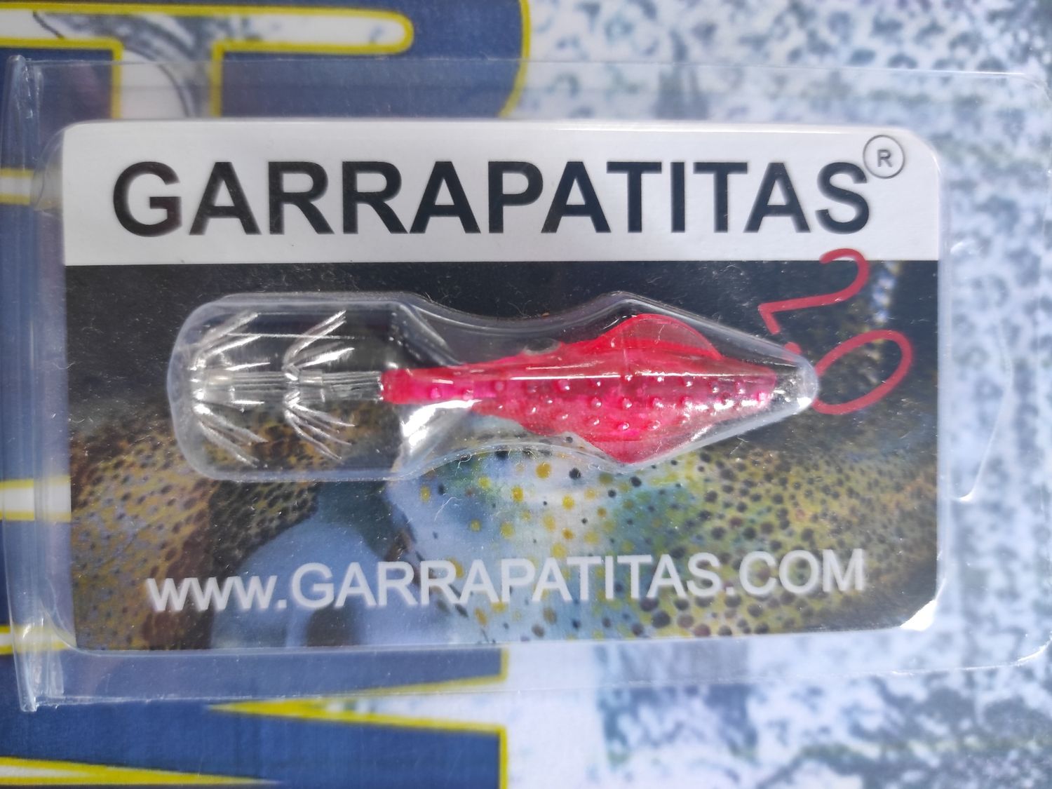 Señuelo Garrapatitas 2.0 - 62mm - 2,5Gr - Roja Cristal
