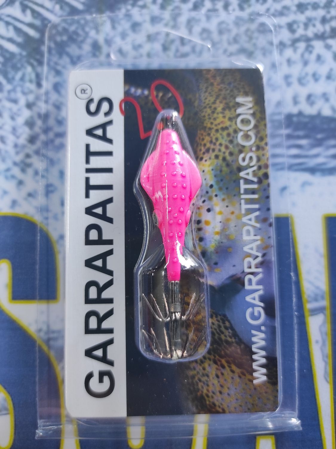 Señuelo Garrapatitas 2.0 - 62mm - 2,5Gr - Rosa