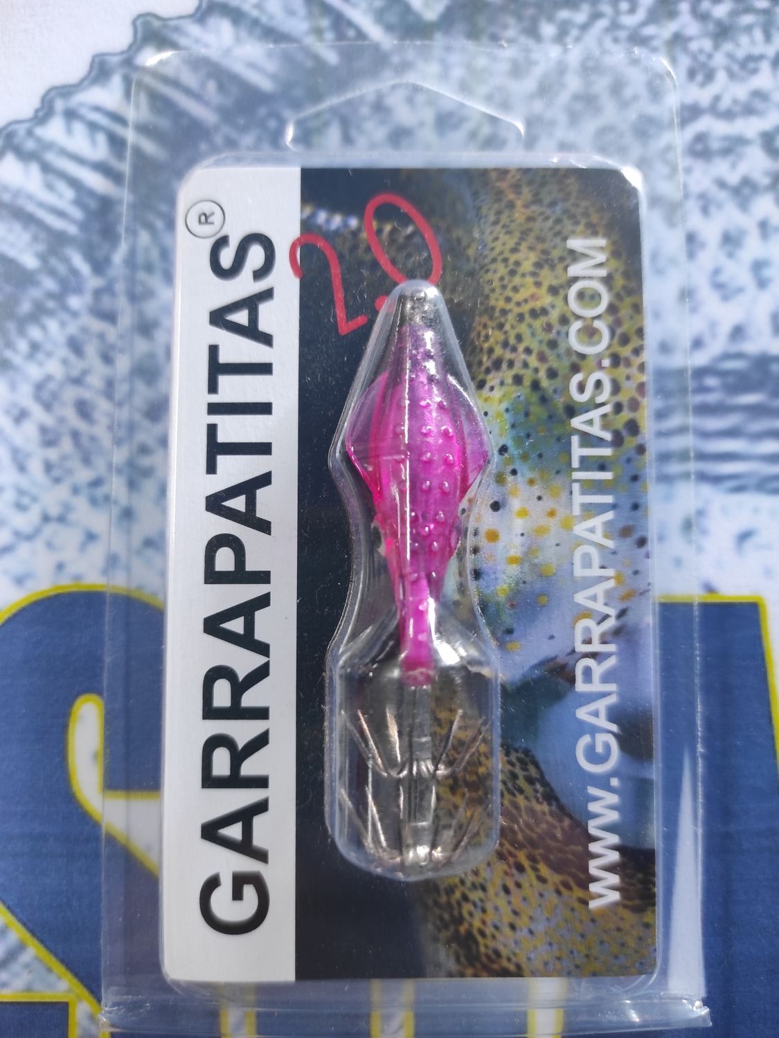 Señuelo Garrapatitas 2.0 - 62mm - 2,5Gr - Rosa Cristal
