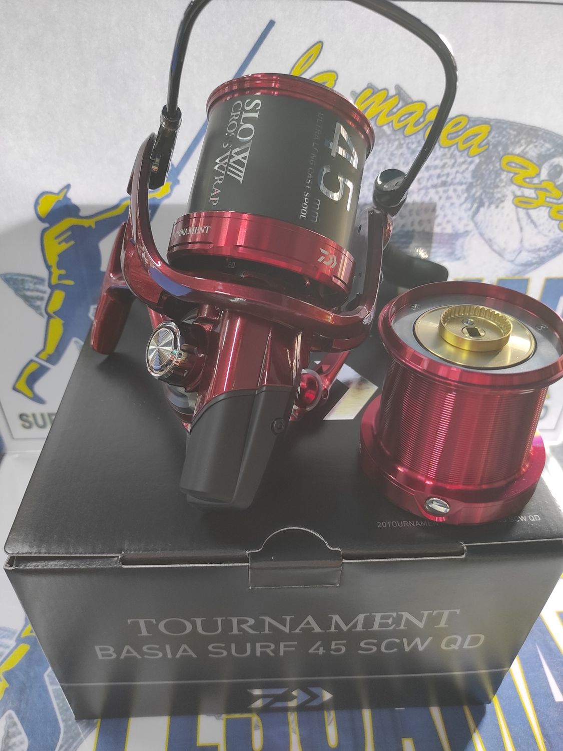 Carrete DAIWA Tournament BASIA Surf 45 SCW QD