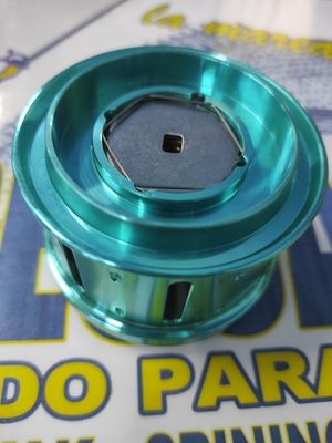 Bobina Duraflot Perfil Fino - Freno Carbono - Aluminio - Turquesa