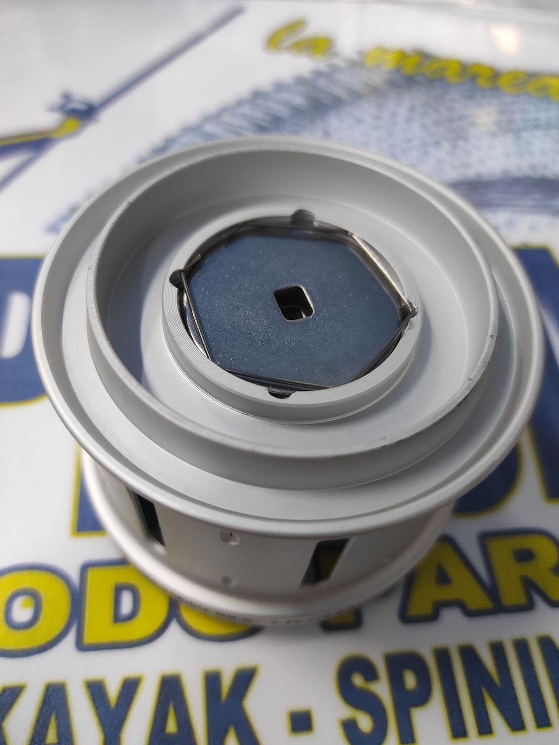 Bobina Duraflot Perfil Fino - Freno Carbono - Aluminio - Gris