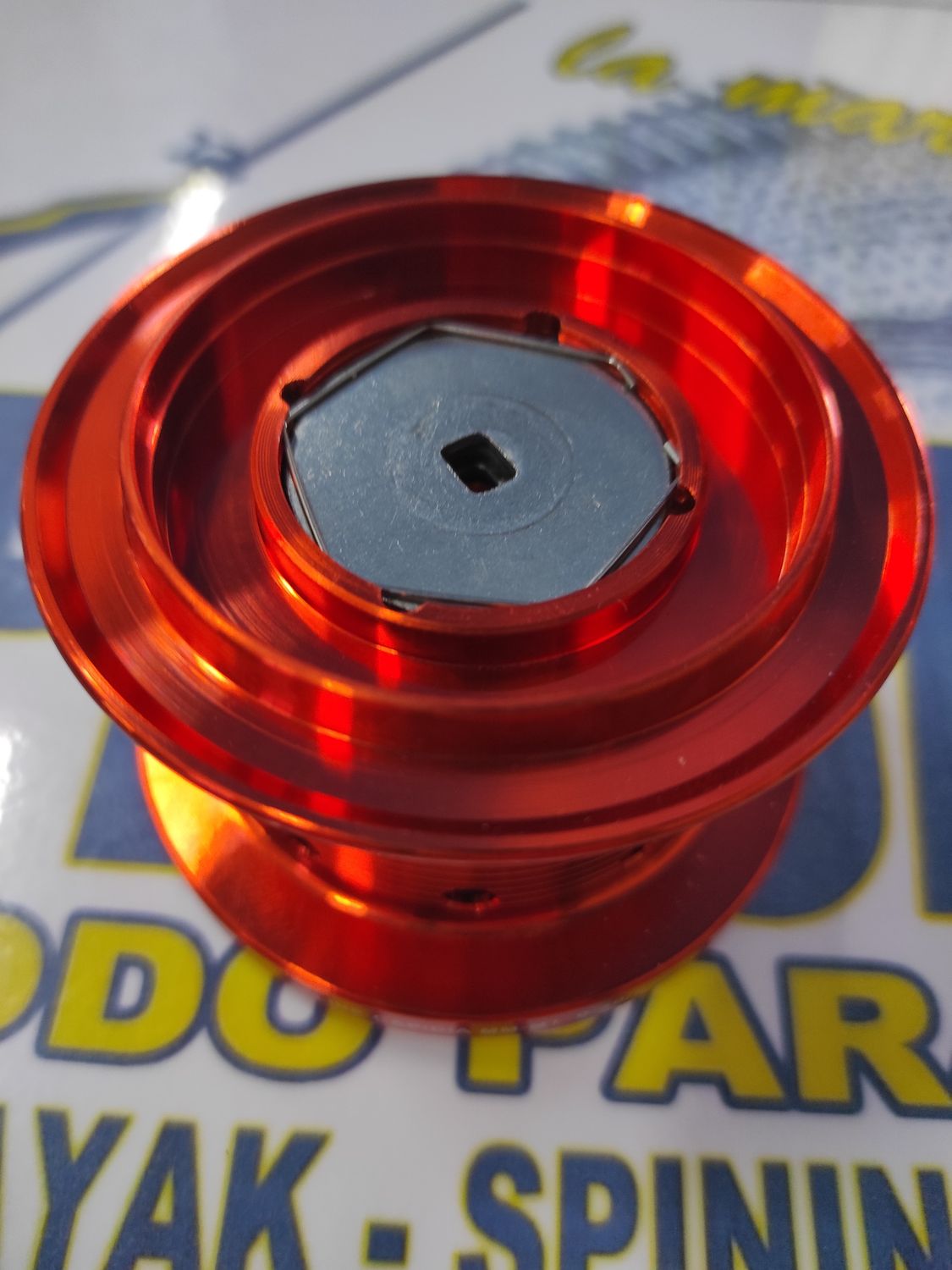 Bobina Duraflot Perfil Profundo - Freno Carbono - Aluminio - Naranja