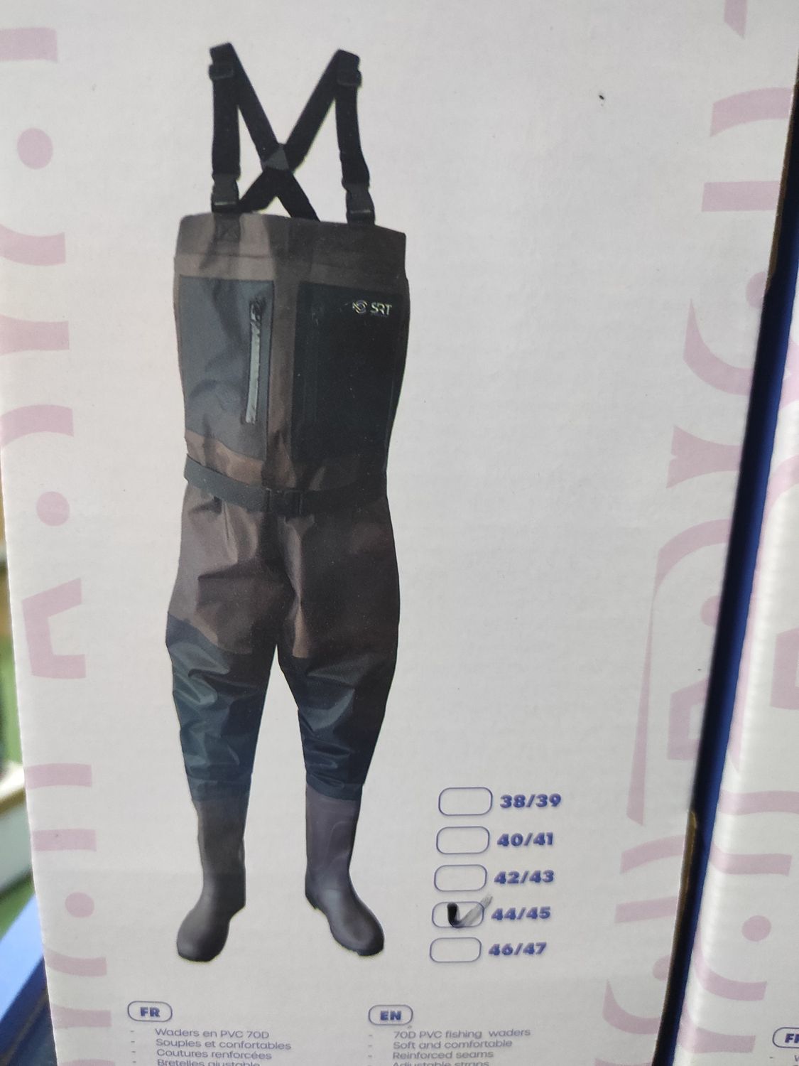 VADEADOR Waders PVC Luxe - Suela Tacos - 44/45
