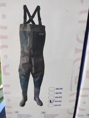 VADEADOR Waders PVC Luxe - Suela Tacos - 44/45