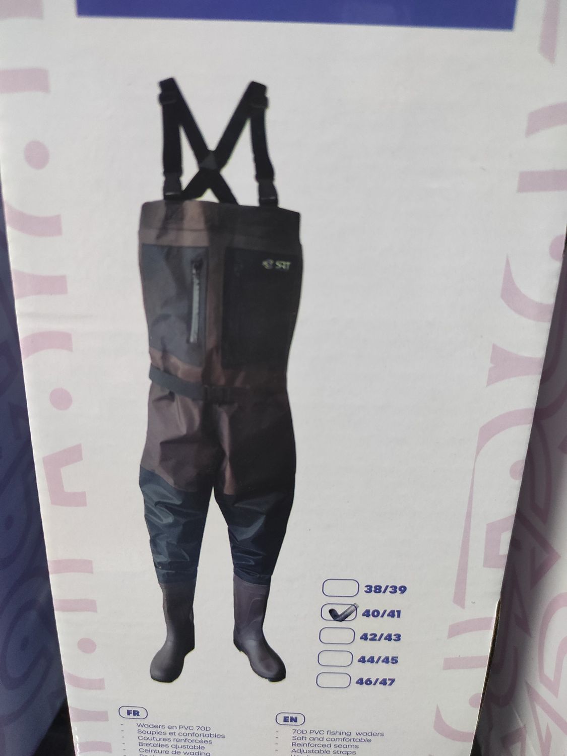 VADEADOR Waders PVC Luxe - Suela Tacos - 40/41
