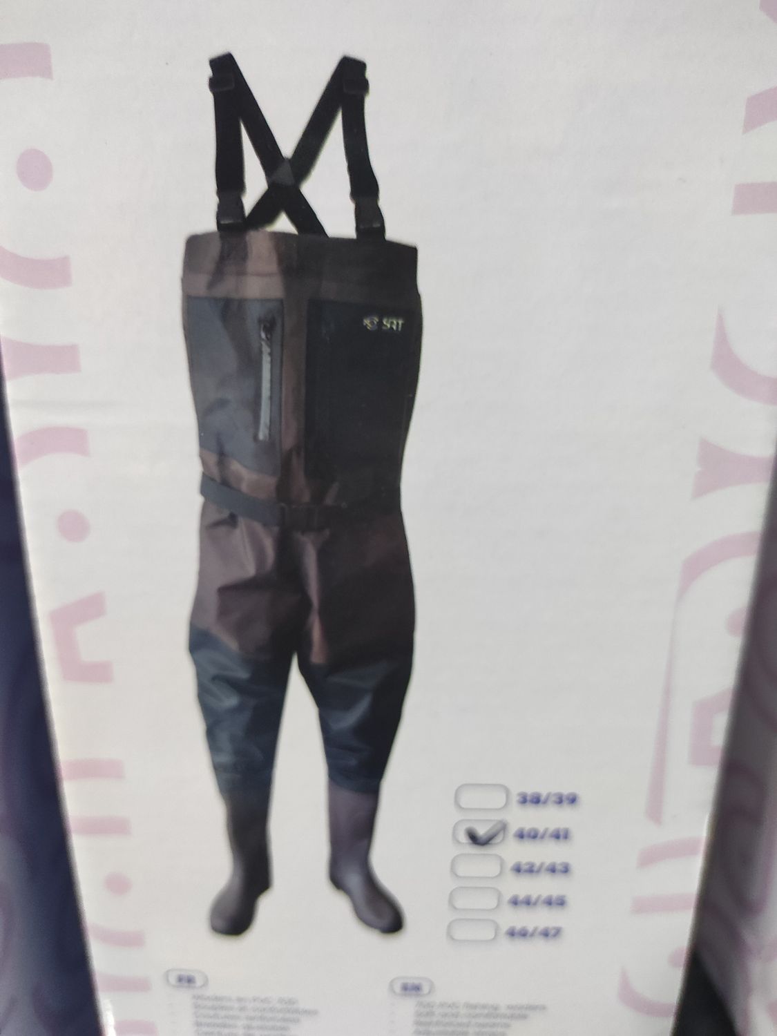 VADEADOR Waders PVC Luxe - Suela Tacos - 40/41