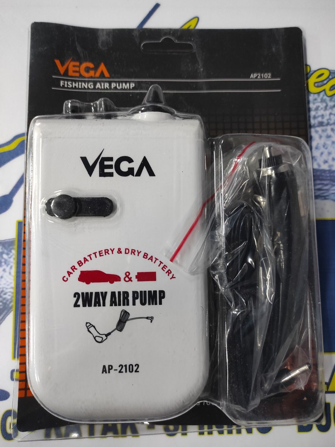 Oxigenador 2 Velocidades Ap2102 / A pilas 2 LR20 1.5V / Cargador Mechero coche - Vega