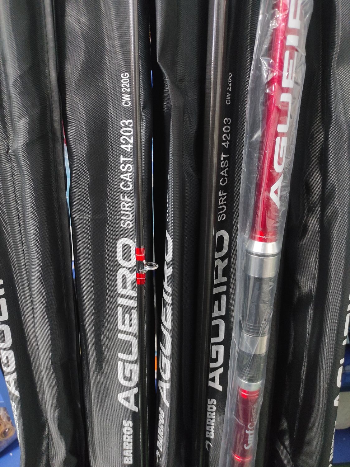 Caña Barros Agueiro 420 Híbrida - Ac220Gr - Globo - Carbono