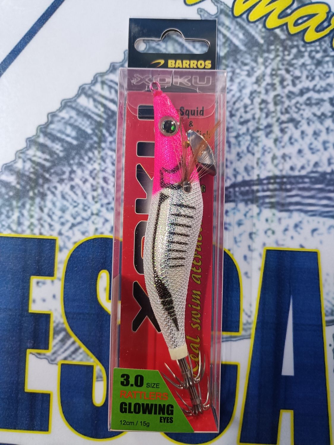 Pajarito Barros XOKU 3.0 - 12 Cm - 15 Gr - Color 022 - Con Cascabel