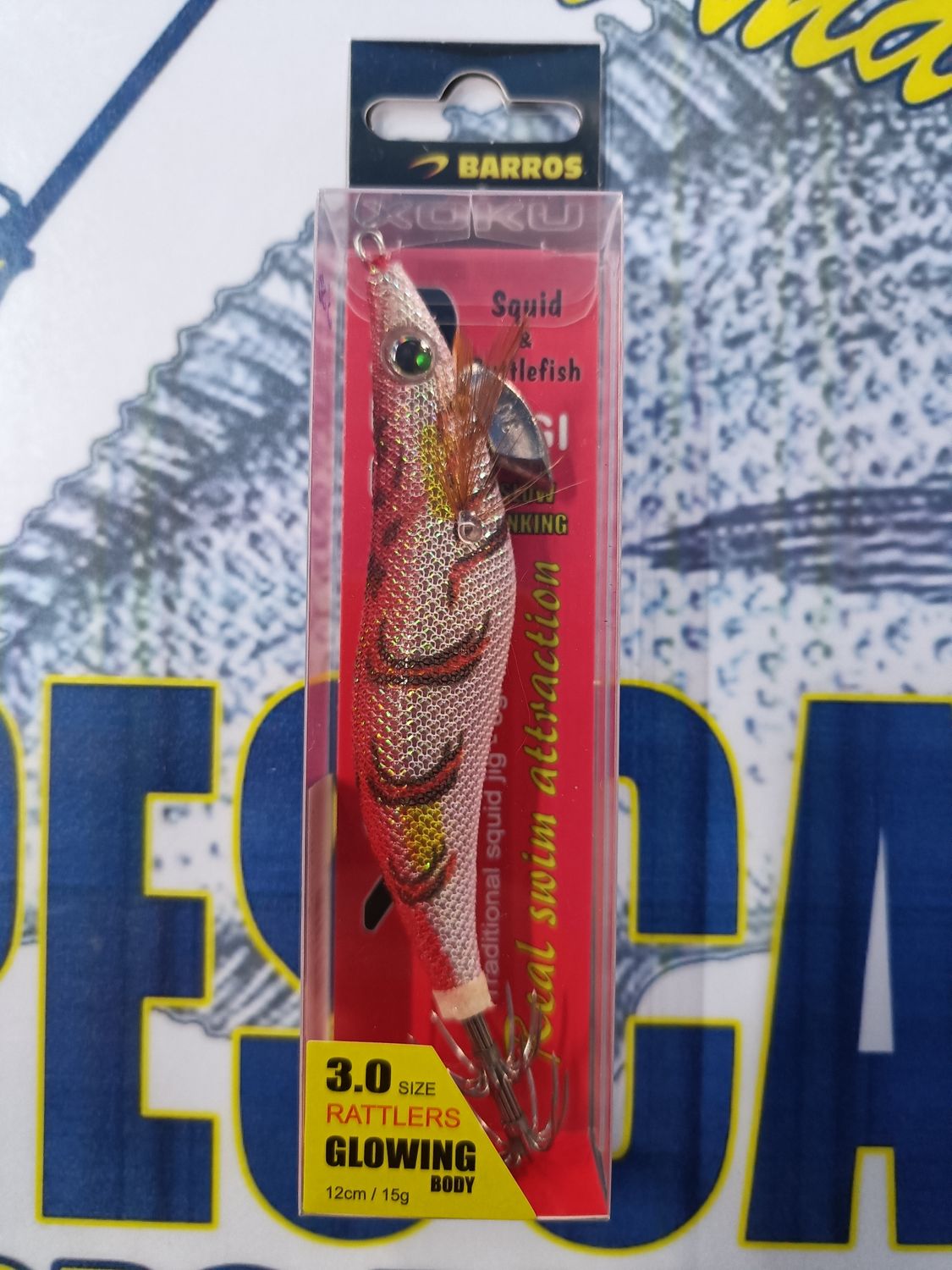 Pajarito Barros XOKU 3.0 - 12 Cm - 15 Gr - Color 007 - Con Cascabel