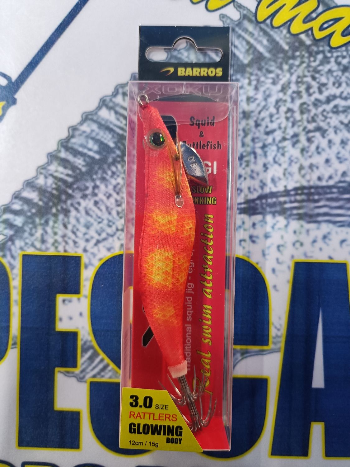 Pajarito Barros XOKU 3.0 - 12 Cm - 15 Gr - Color 013 - Con Cascabel