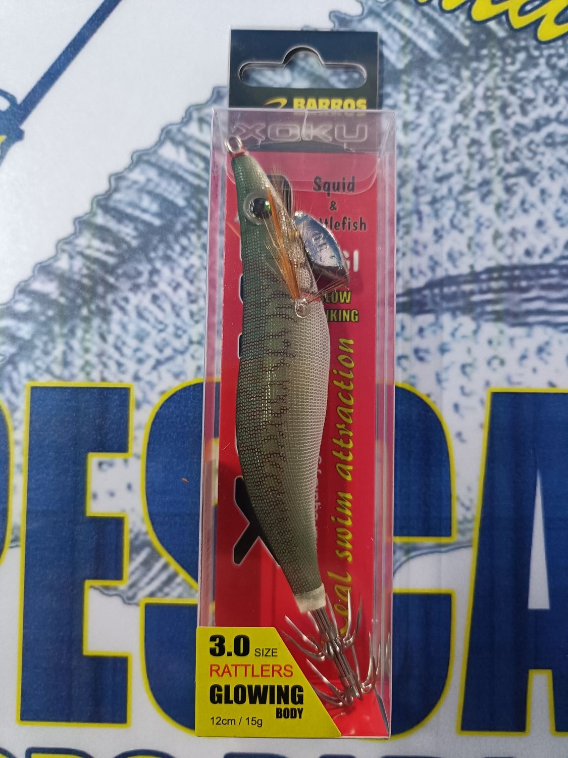 Pajarito Barros XOKU 3.0 - 12 Cm - 15 Gr - Color 005 - Con Cascabel