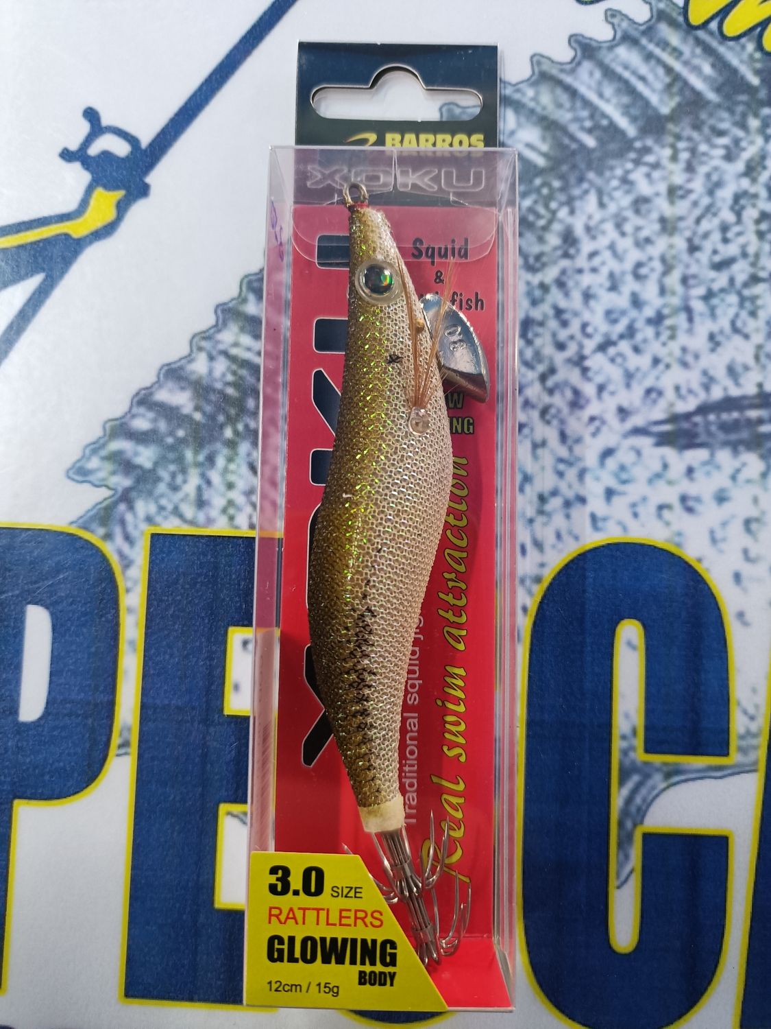 Pajarito Barros XOKU 3.0 - 12 Cm - 15 Gr - Color 006 - Con Cascabel