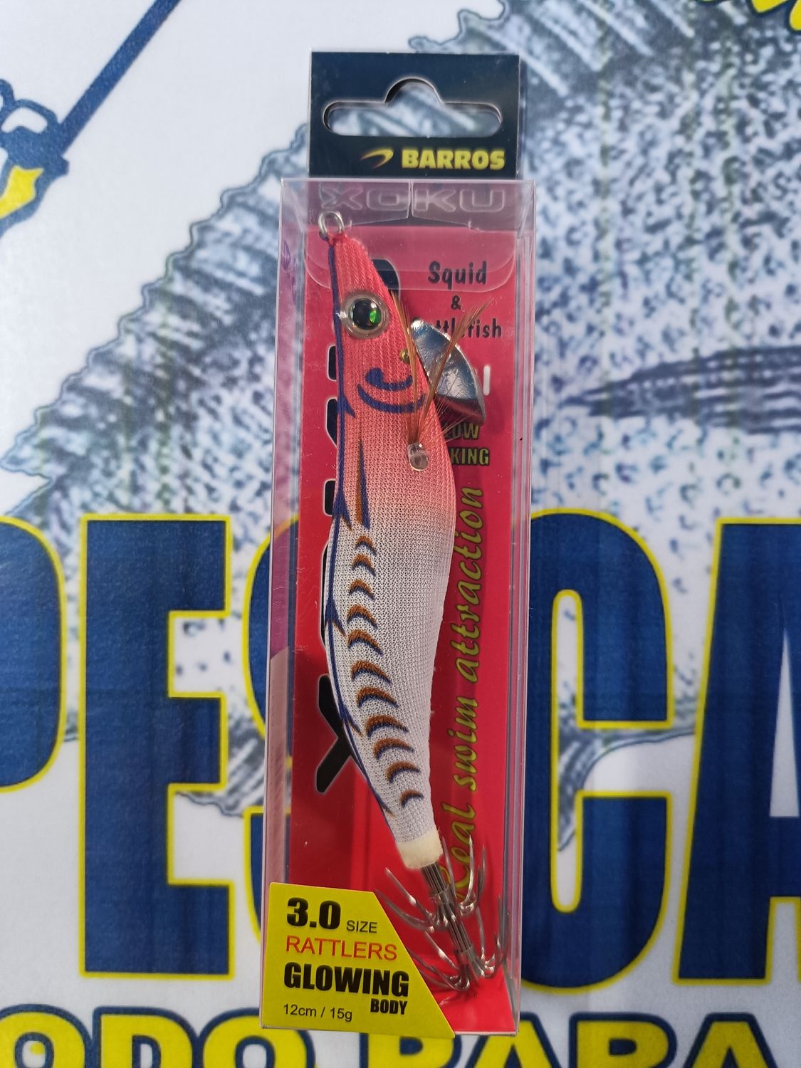 Pajarito Barros XOKU 3.0 - 12 Cm - 15 Gr - Color 010 - Con Cascabel