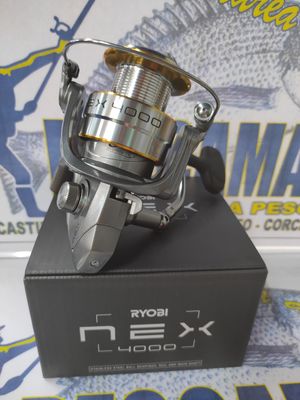 Carrete Ryobi NEX 4000 / 5.0:1 / 8Kg / 285Gr / Ball 3+1