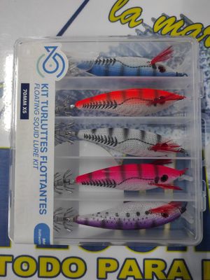 Caja pajaritos 70mm Flotantes + Grapas (Pack 5unid)