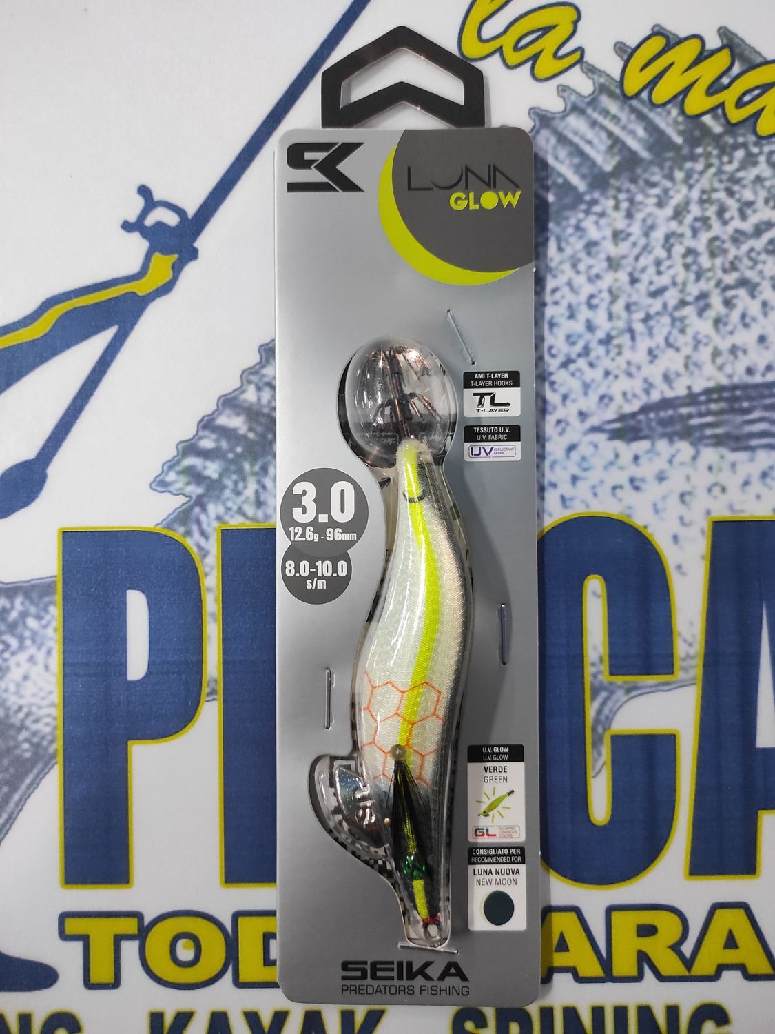 Pajarito SEIKA LunaGlow 3.0 - 12,60Gr - 96mm - 8.0/10.0sm - LUNA NUEVA - cod 516426