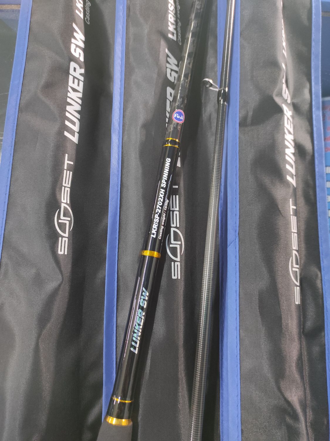 Caña 2.70Mte Sunset Lunker Sw XH 15/50Gr FujiK - Peso210Gr - 838926