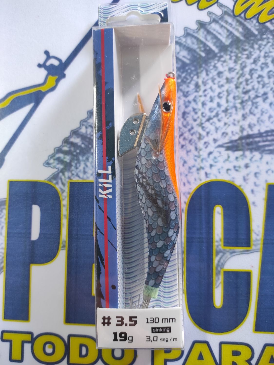 Pajarita Kill Turkana 3.5 - 130mm - 19Gr - 3,0seg/m - Color N23B - 292657