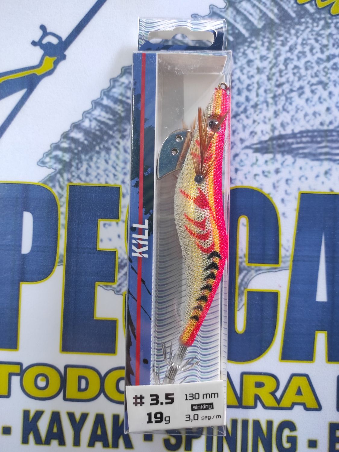 Pajarita Kill Turkana 3.5 - 130mm - 19Gr - 3,0seg/m - Color N08B - 292091