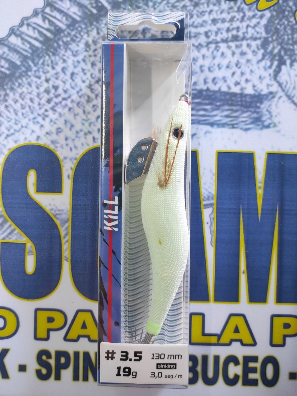 Pajarita Kill Turkana 3.5 - 130mm - 19Gr - 3,0seg/m - Color N17B - 292596