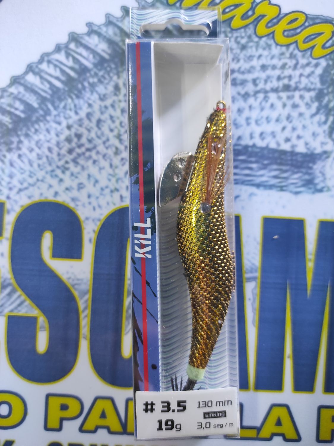 Pajarita Kill Turkana 3.5 - 130mm - 19Gr - 3,0seg/m - Color N19B - 292619
