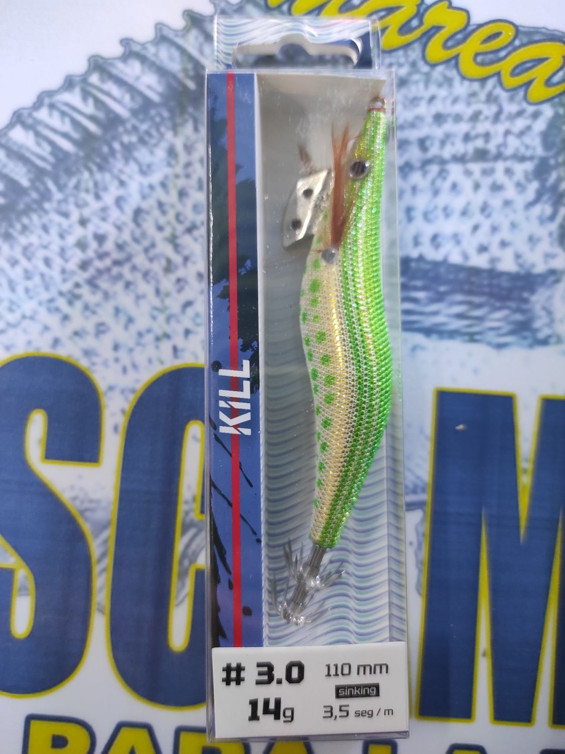 Pajarita Kill Turkana 3.0 - 110mm - 14Gr - 3,5seg/m - Color N09 - 291872