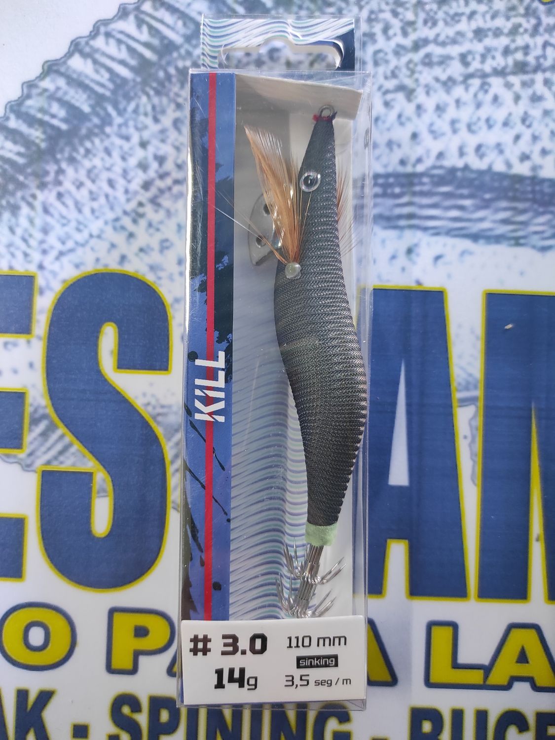 Pajarita Kill Turkana 3.0 - 110mm - 14Gr - 3,5seg/m - Color N14 - 291926