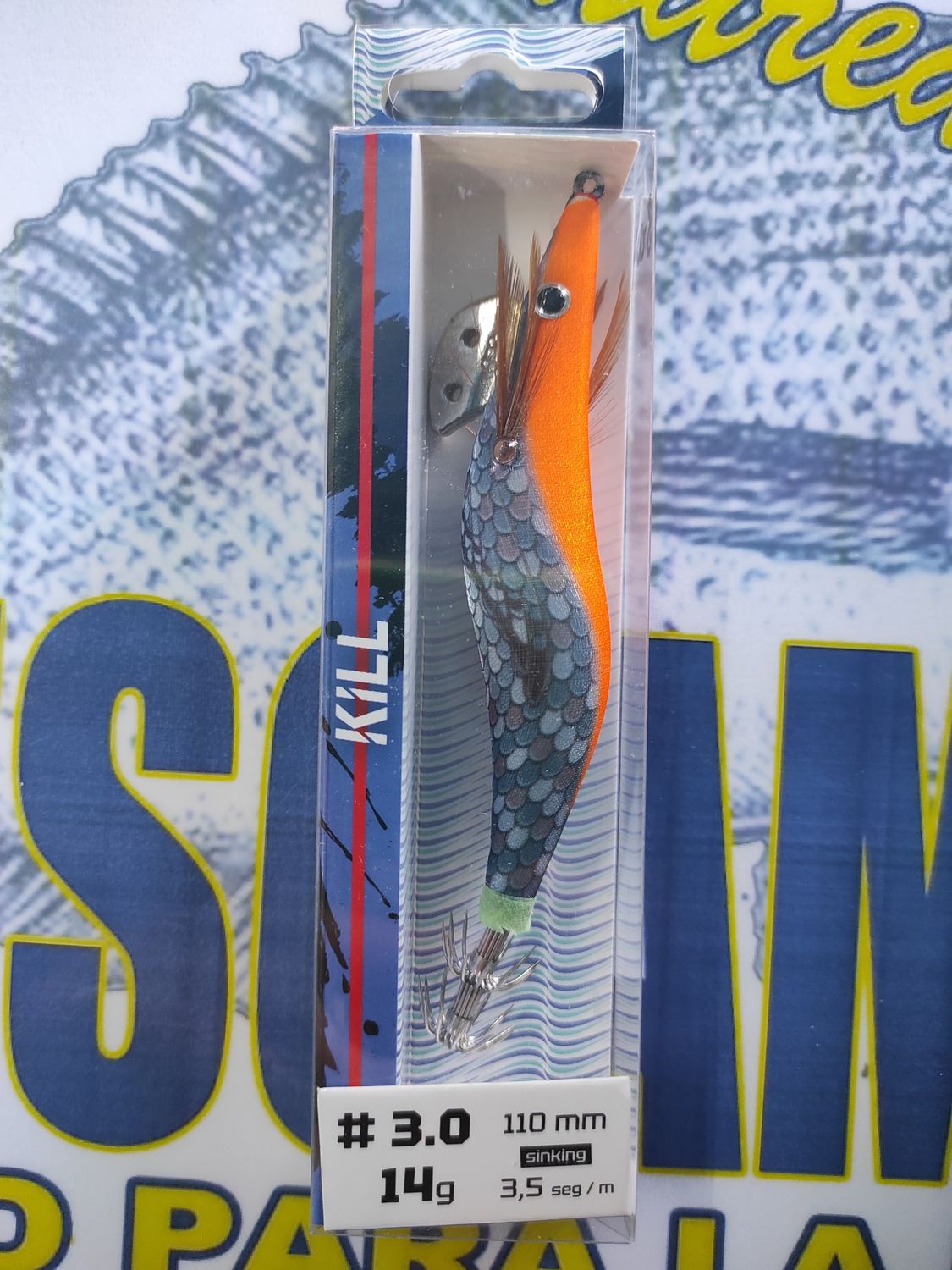 Pajarita Kill Turkana 3.0 - 110mm - 14Gr - 3,5seg/m - Color N23 - 292015