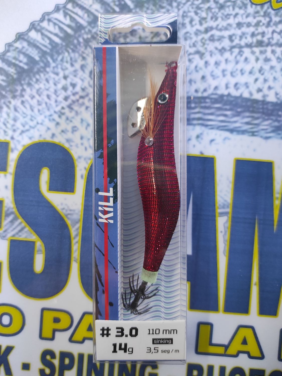 Pajarita Kill Turkana 3.0 - 110mm - 14Gr - 3,5seg/m - Color N21 - 291995