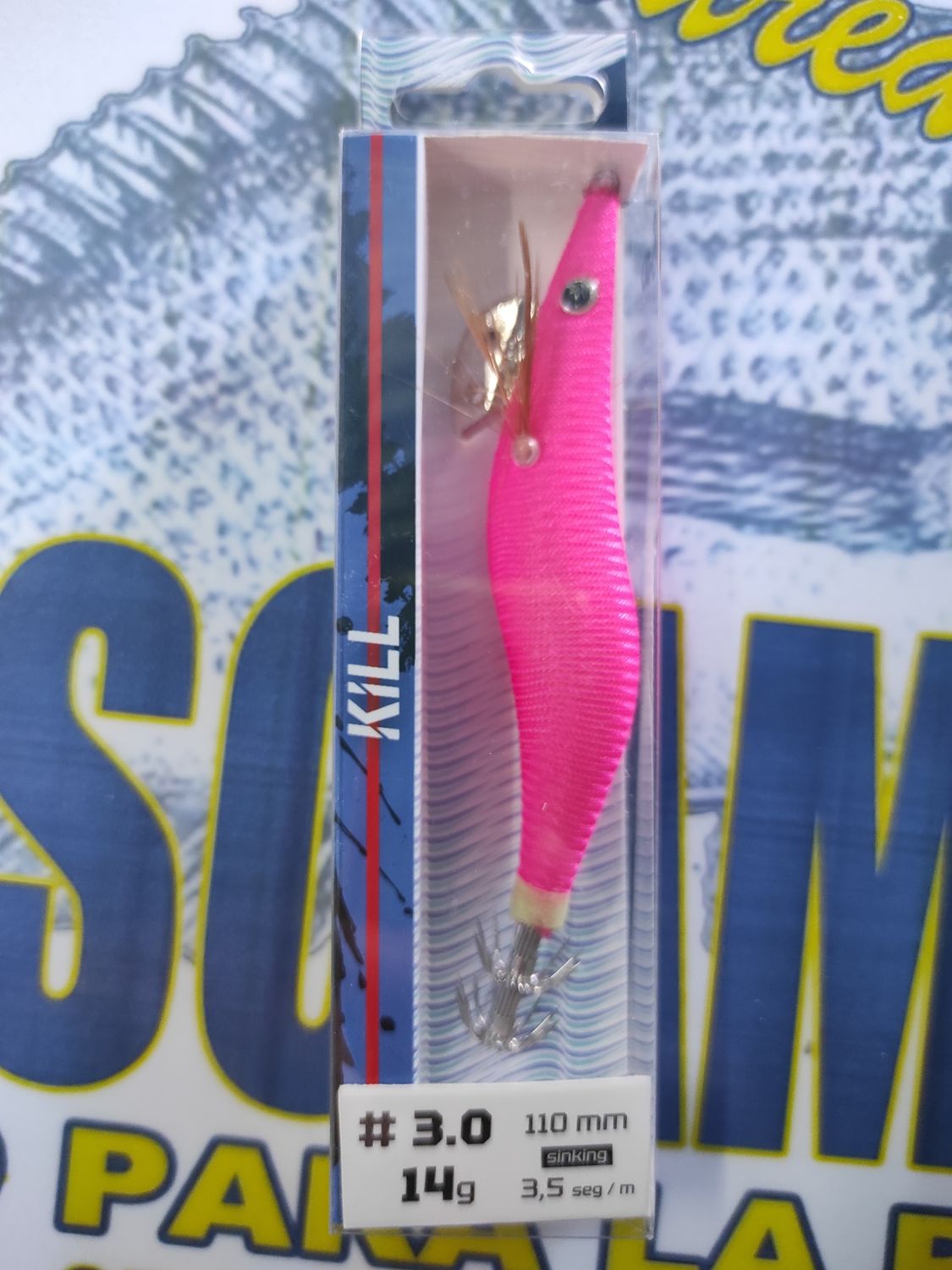 Pajarita Kill Turkana 3.0 - 110mm - 14Gr - 3,5seg/m - Color N18 - 291964