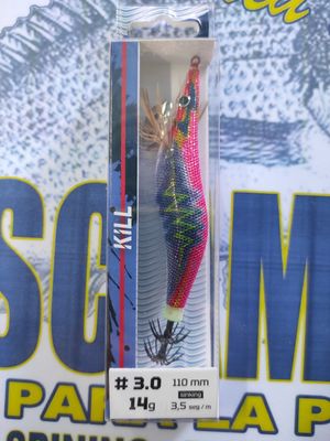 Pajarita Kill Turkana 3.0 - 110mm - 14Gr - 3,5seg/m - Color N04 - 291827