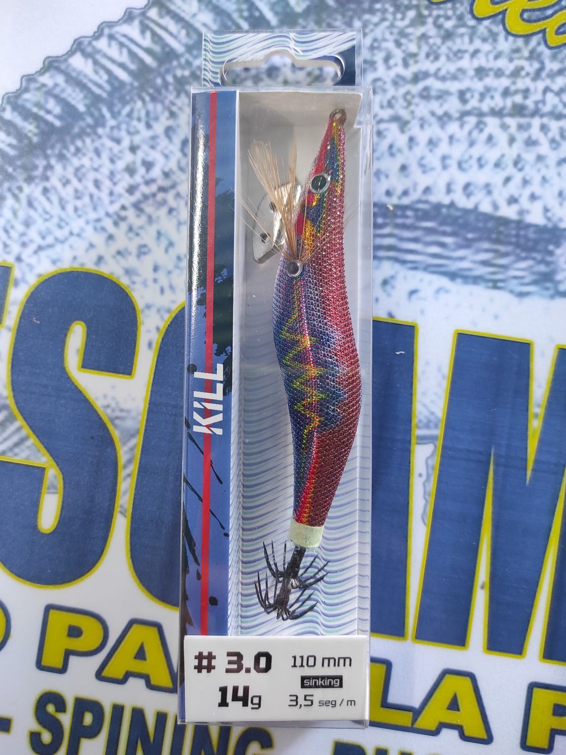 Pajarita Kill Turkana 3.0 - 110mm - 14Gr - 3,5seg/m - Color N05 - 291834