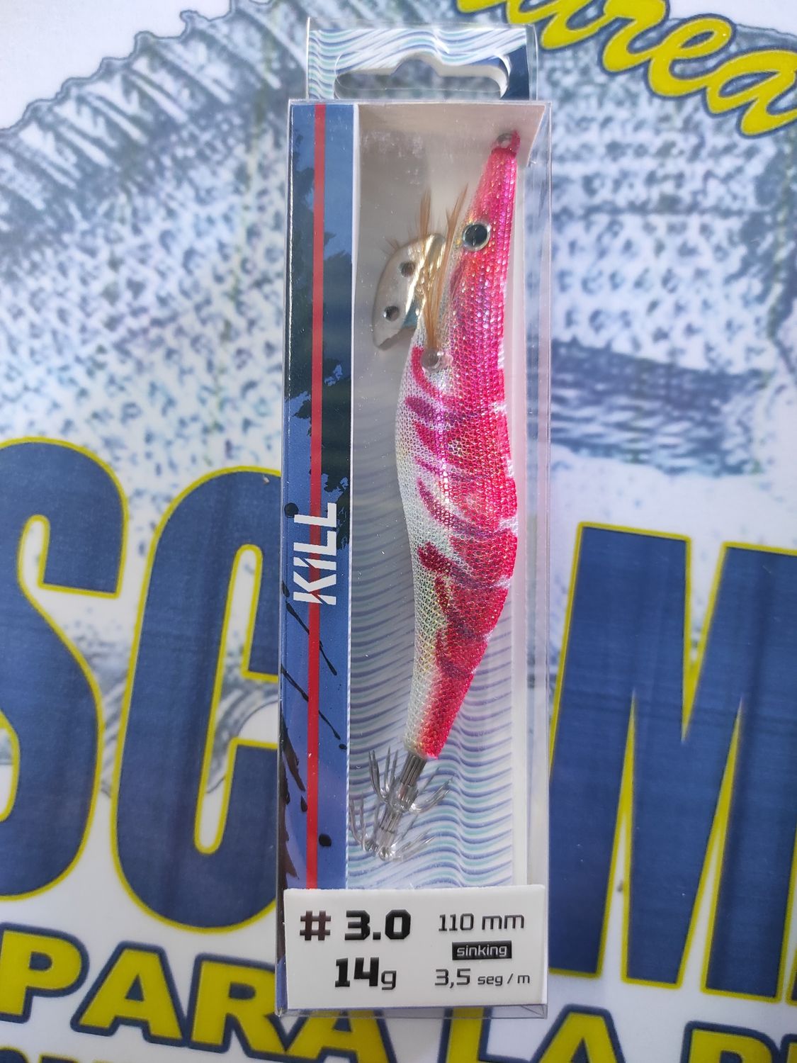 Pajarita Kill Turkana 3.0 - 110mm - 14Gr - 3,5seg/m - Color N11 - 291896