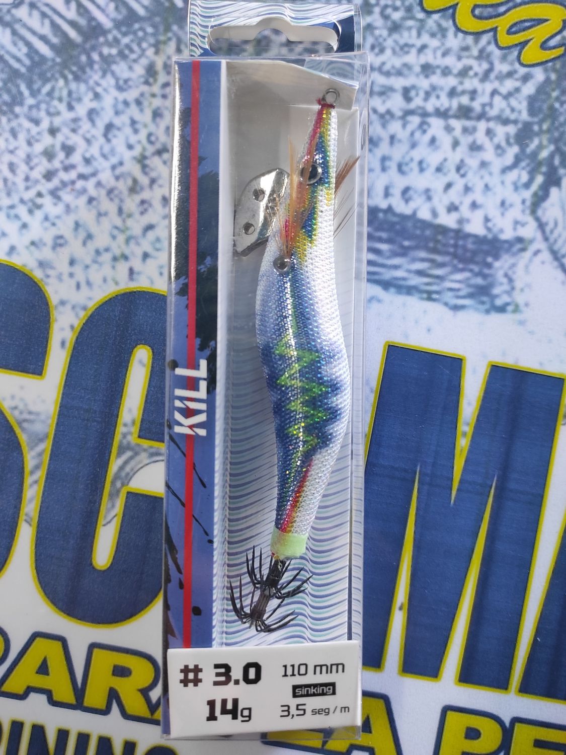 Pajarita Kill Turkana 3.0 - 110mm - 14Gr - 3,5seg/m - Color N06 - 291841