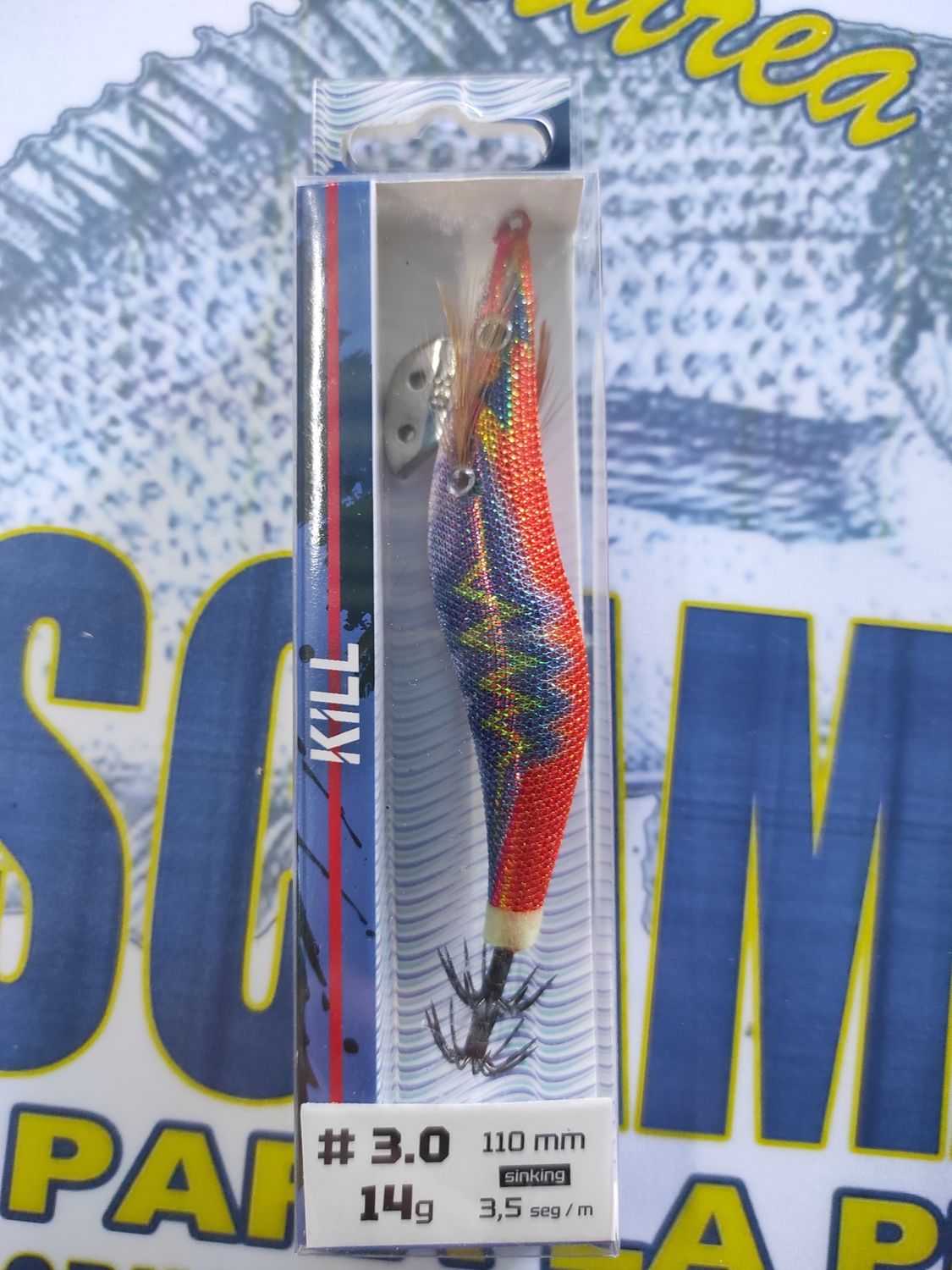 Pajarita Kill Turkana 3.0 - 110mm - 14Gr - 3,5seg/m - Color N03 - 291810