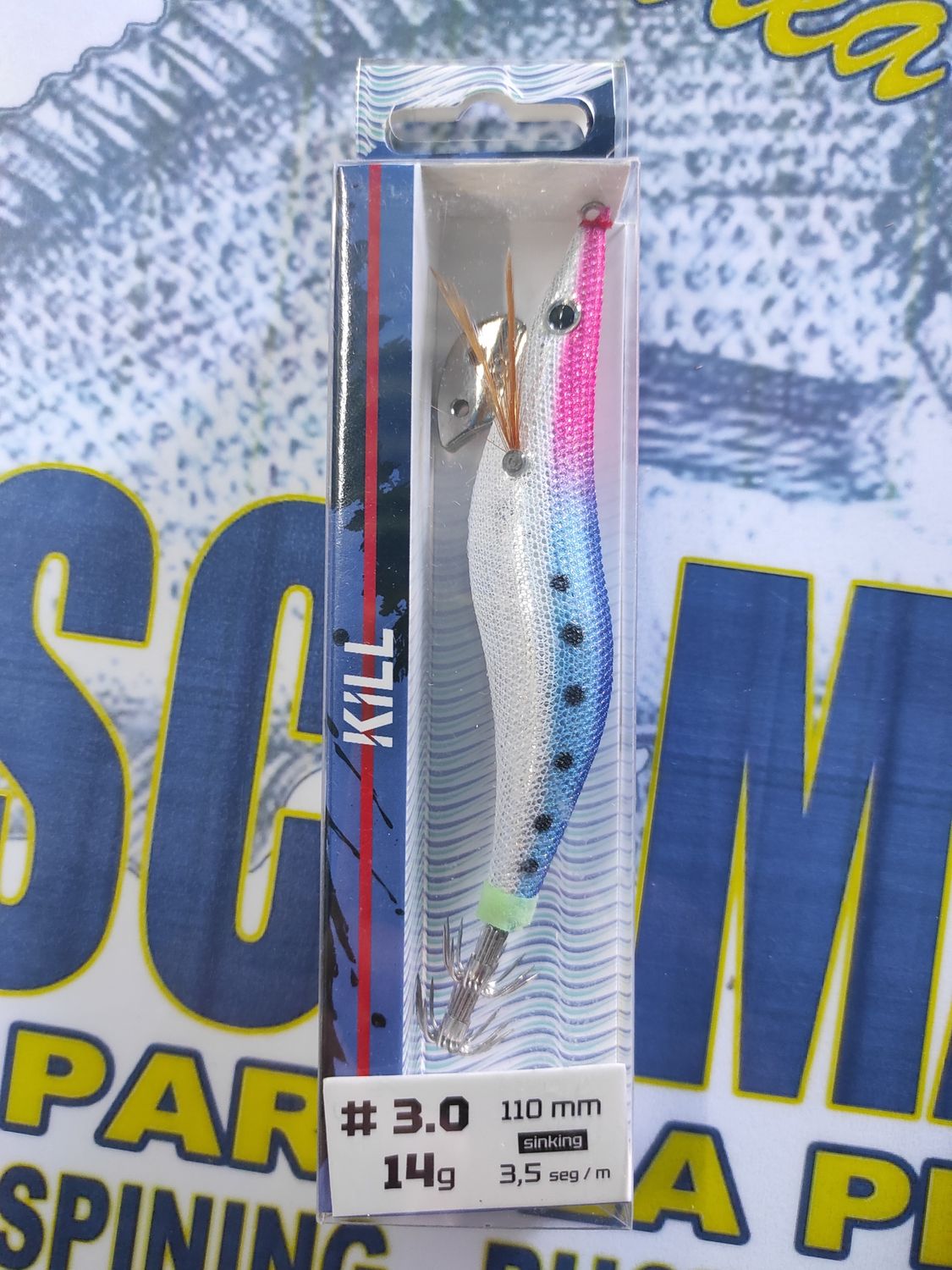 Pajarita Kill Turkana 3.0 - 110mm - 14Gr - 3,5seg/m - Color N22 - 292008