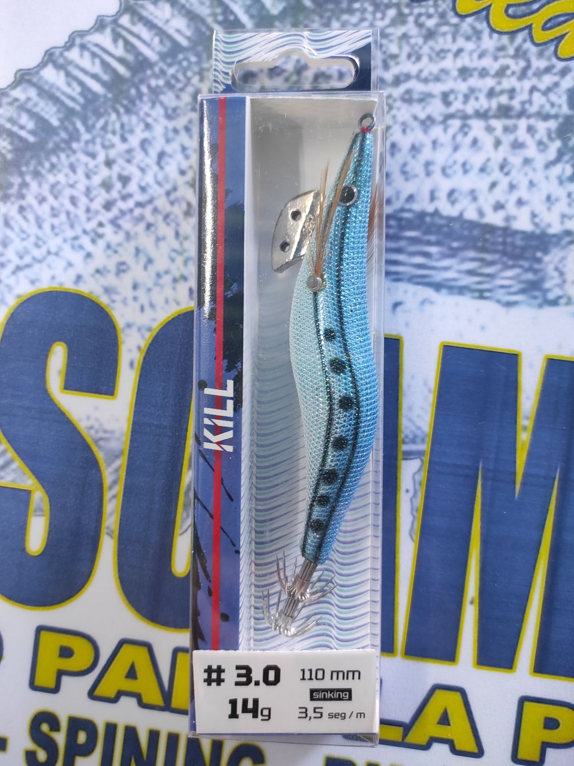 Pajarita Kill Turkana 3.0 - 110mm - 14Gr - 3,5seg/m - Color N10 - 291889