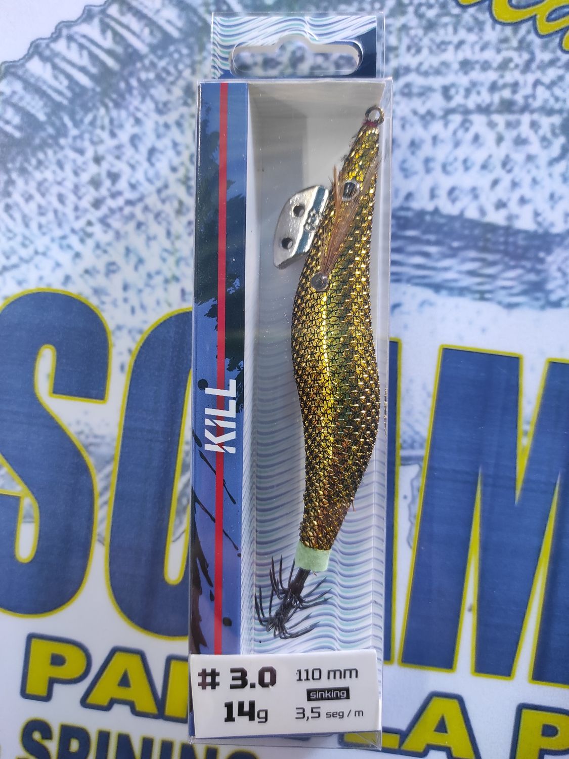 Pajarita Kill Turkana 3.0 - 110mm - 14Gr - 3,5seg/m - Color N19 - 291971