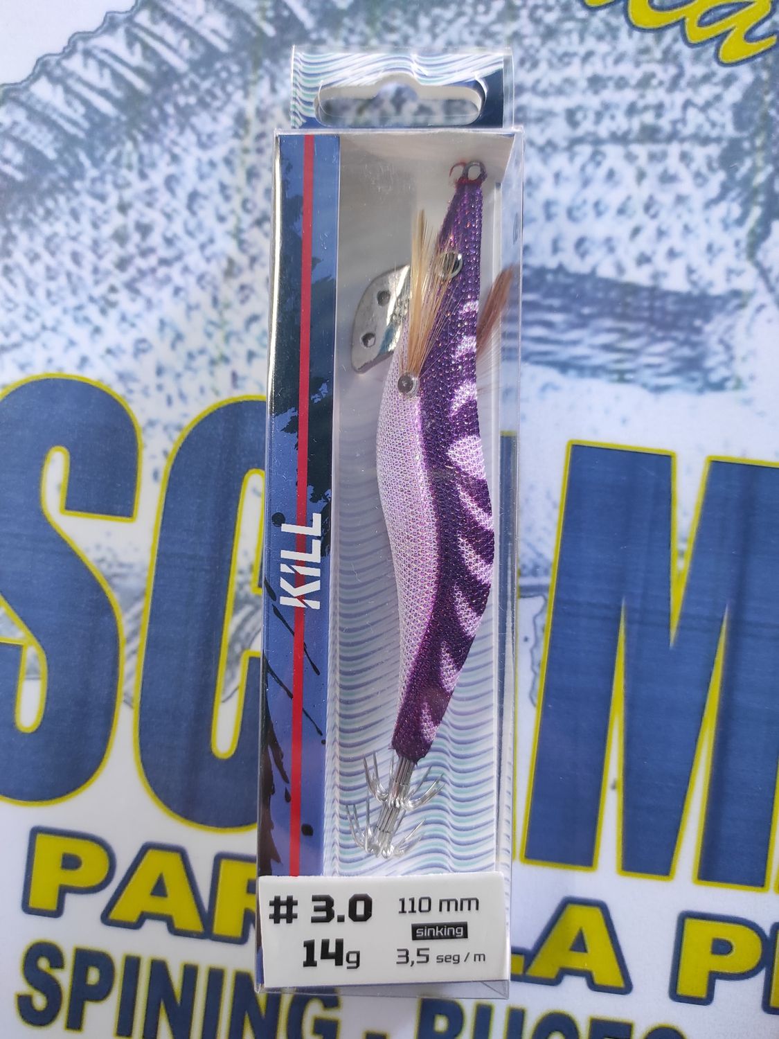 Pajarita Kill Turkana 3.0 - 110mm - 14Gr - 3,5seg/m - Color N07 - 291858