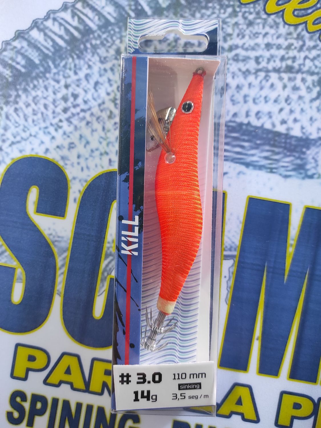 Pajarita Kill Turkana 3.0 - 110mm - 14Gr - 3,5seg/m - Color N16 - 291940