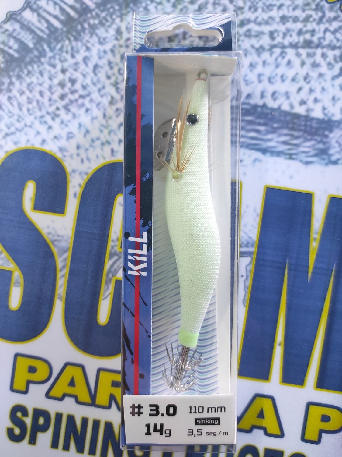 Pajarita Kill Turkana 3.0 - 110mm - 14Gr - 3,5seg/m - Color N17 - 291957