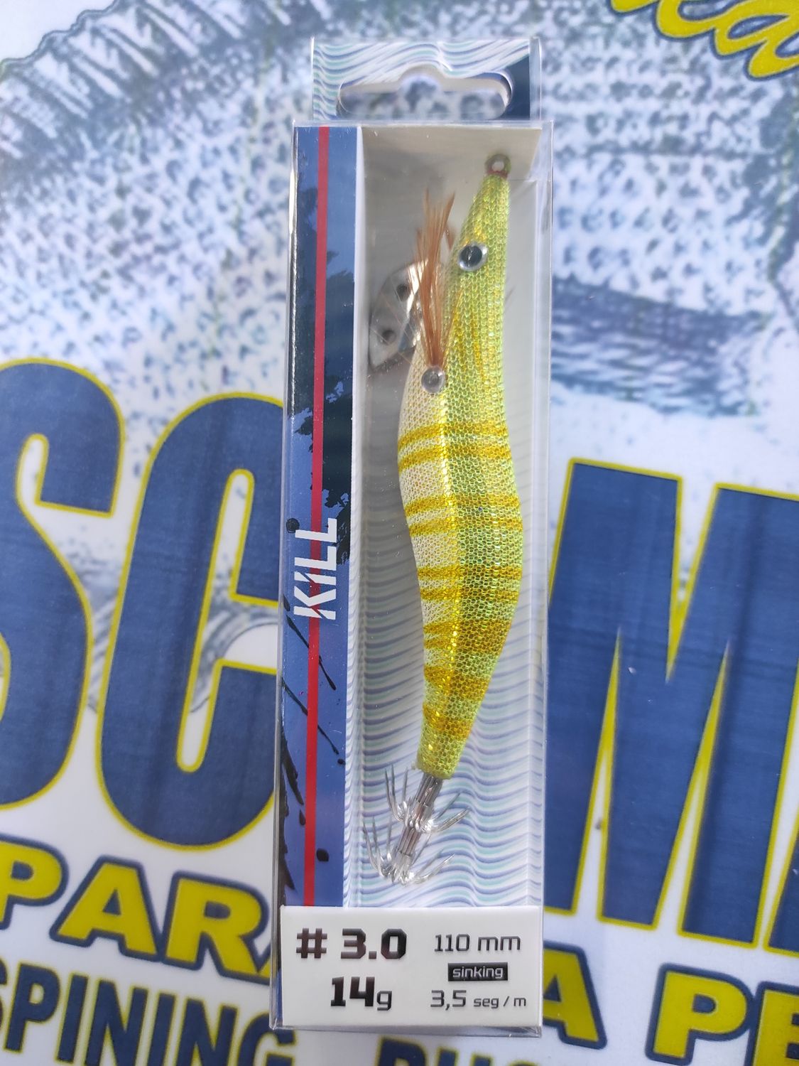 Pajarita Kill Turkana 3.0 - 110mm - 14Gr - 3,5seg/m - Color N12 - 291902