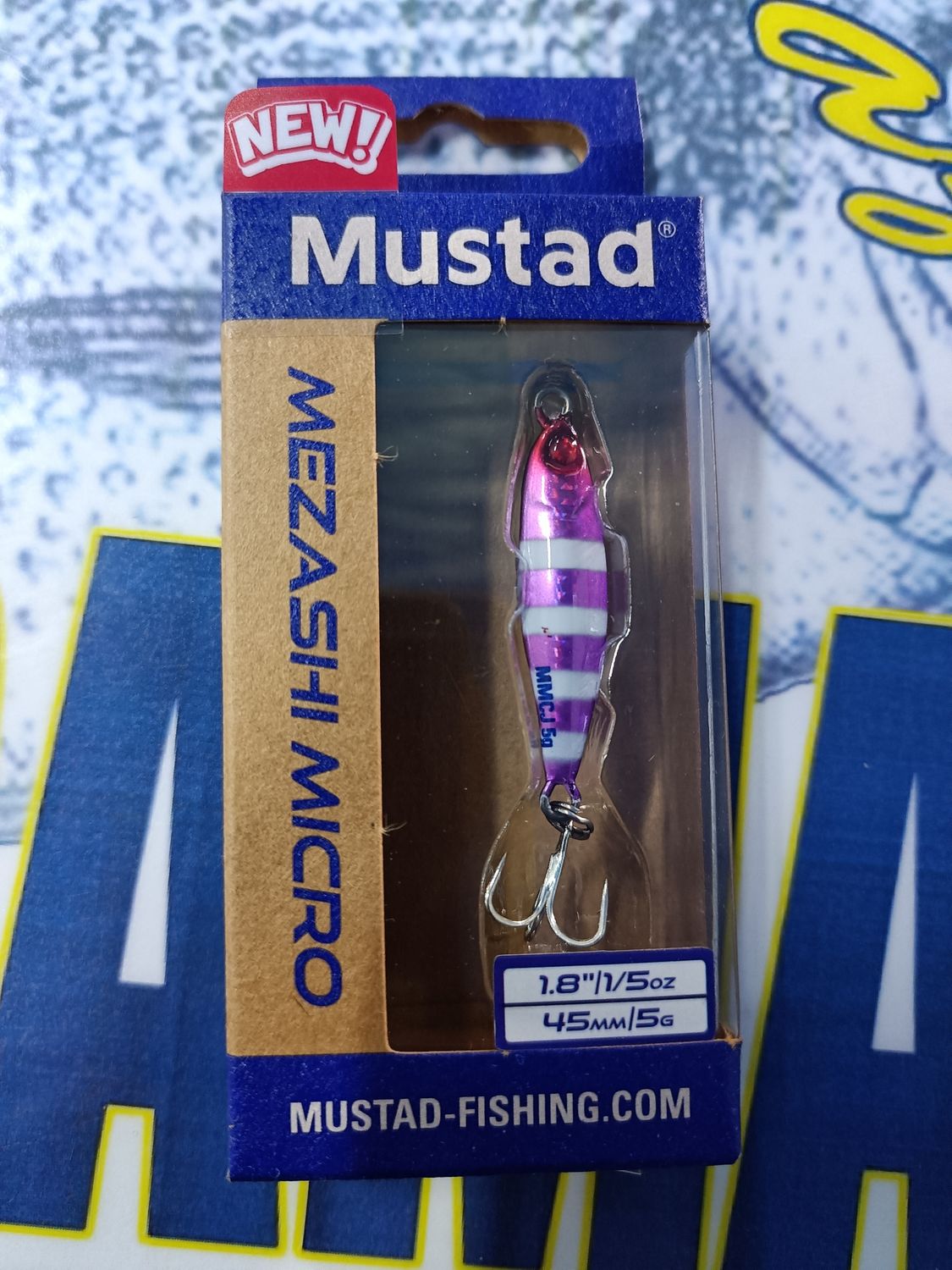 JIG Mezashi Micro Mustad 1,8" / 45mm / 5Gr - Color 003 - 541566