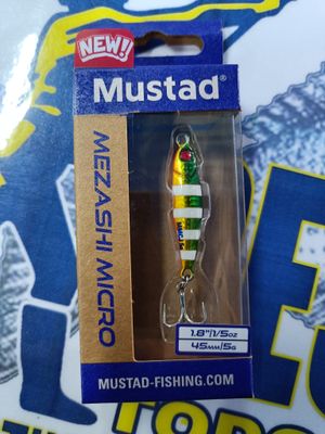 JIG Mezashi Micro Mustad 2.2" / 55mm / 7Gr - Color 001 - 541542