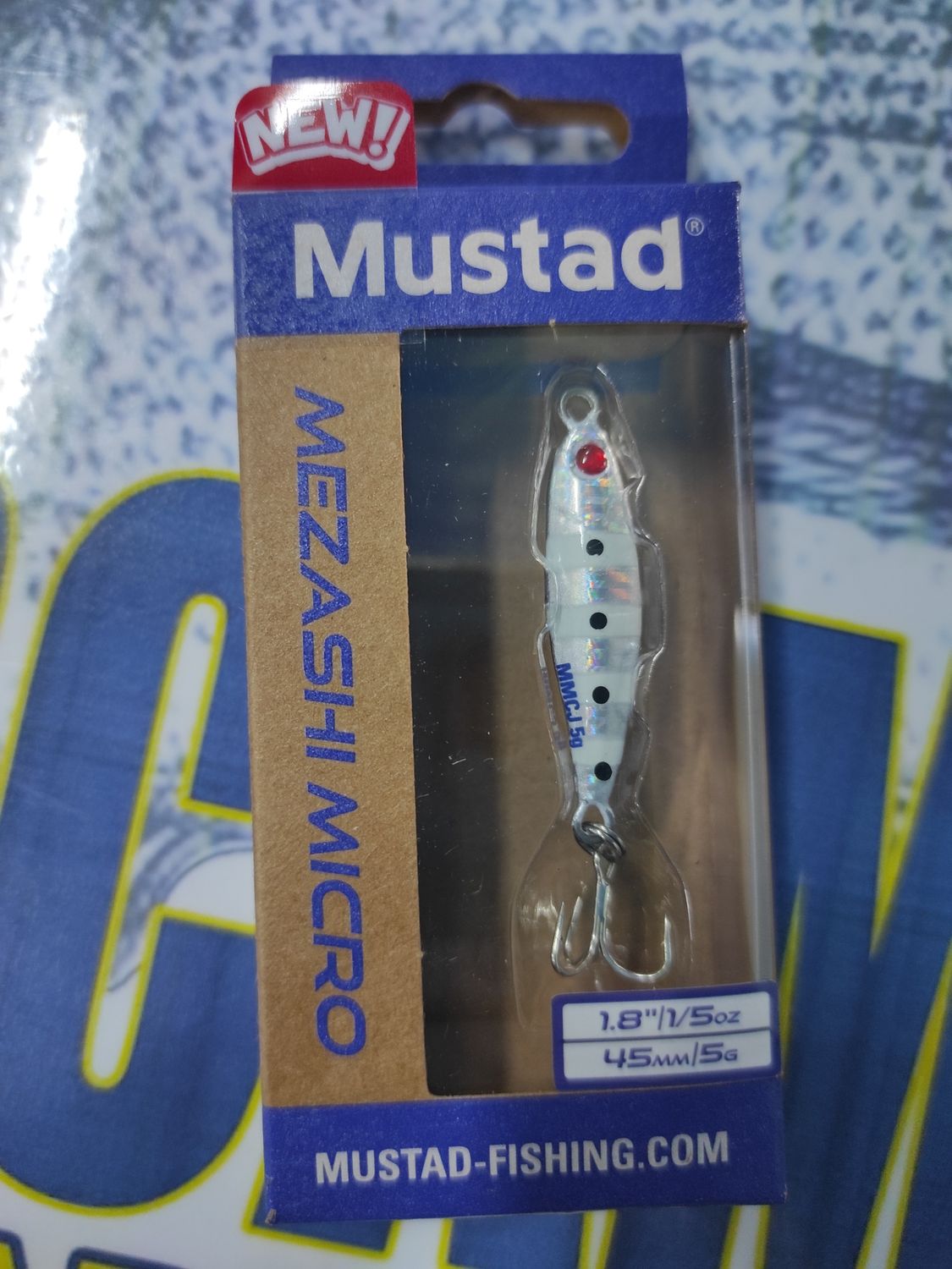 JIG Mezashi Micro Mustad 1,8" / 45mm / 5Gr - Color 002 - 541559