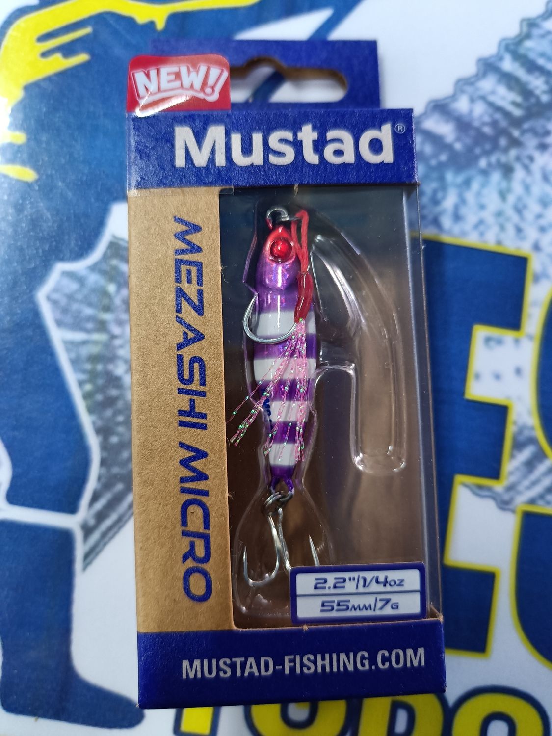 JIG Mezashi Micro Mustad 2.2" / 55mm / 7Gr - Color 003 - 541641
