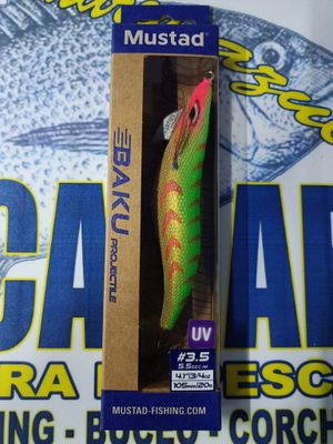 Pajarita Mustad BAKU Projectible (Piston) 3.5 / UV / 105mm / 20Gr / 5.5sec-m / Col 007 - 532472