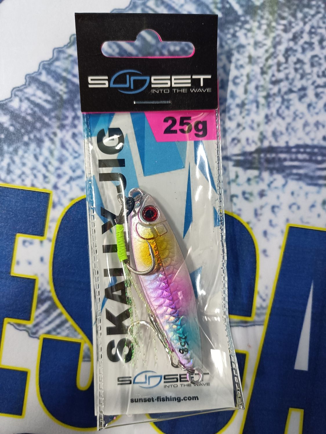 Jig Sunset Skally 58mm / 25Gr / Laser Rainbow / 957702